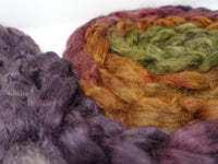 Kid Mohair & Peduncle Silk, Hand Dyed Gradient &  Semi-Solid. 100g