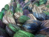 Zwartbles & Silk. Hand Dyed Variegated.  100g