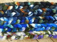 Fade Pack- Superwash Cheviot Silk & Bio-Nylon, 5 co-ordinating braids, Hand Dyed Wool, 500g