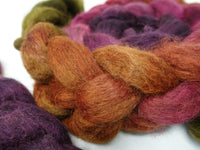 BFL & Baby Camel. Hand Dyed Gradient 100g