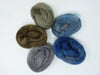 Polwarth & Yak. Mixed Colour Pack- Mist. 100g