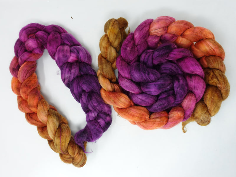 Superfine Merino & Cashmere, Hand Dyed, Gradient 100g