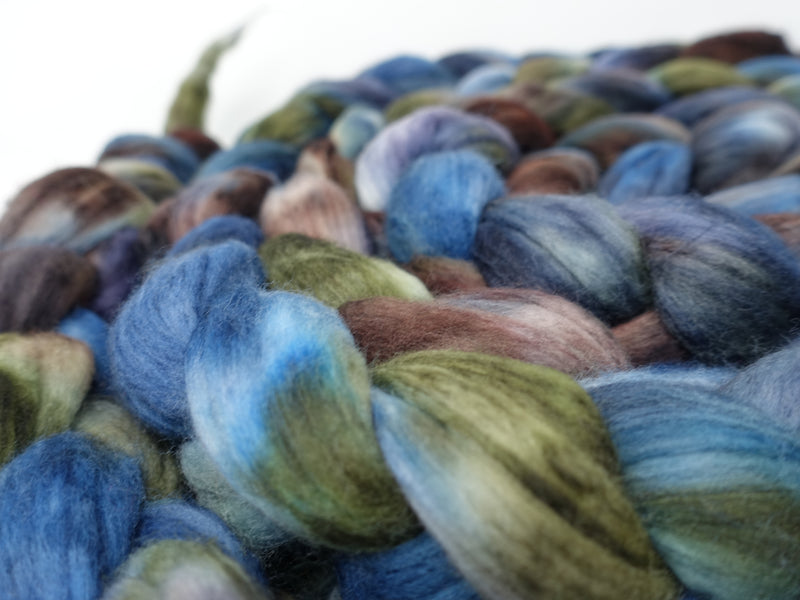 Superfine Merino & Cashmere, Hand Dyed, Variegated 100g