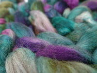 Polwarth & Yak. Hand Dyed Variegated. 100g