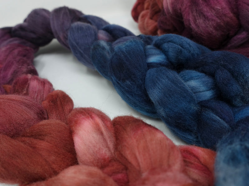 Rambouillet, Hand Dyed Gradient 100g