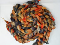 Romney, Silk & Linen. Hand Dyed Variegated - 100g