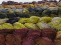 Dyers Half-Dozen - Polwarth & Yak, 6 co-ordinating mini braids, Hand Dyed Wool, 360g