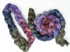 Romney, Silk & Linen. Hand Dyed Gradient - 100g