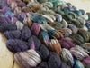Fade Pack- Zwartbles & Silk, 5 co-ordinating braids, Hand Dyed Wool, 500g
