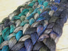 Fade Pack- Zwartbles & Silk, 5 co-ordinating braids, Hand Dyed Wool, 500g