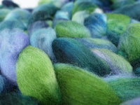 Cambrian Wool, Hand Dyed Variegated. Welsh x BFL Wool, 100g