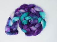 Cambrian Wool, Hand Dyed Variegated. Welsh x BFL Wool, 100g