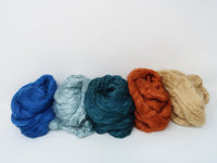 Kingfisher Tussah Silk Bundle