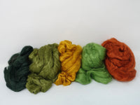 Sunflower Tussah Silk Bundle