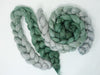 Corriedale & Lotus,  Hand Dyed Gradient. 100g