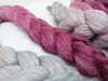 Corriedale & Lotus,  Hand Dyed Gradient. 100g