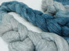 Corriedale & Lotus,  Hand Dyed Gradient. 100g