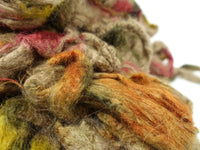 Peduncle Silk- Hand Dyed. Variegated. 100g