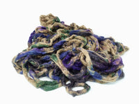 Peduncle Silk- Hand Dyed. Variegated. 100g