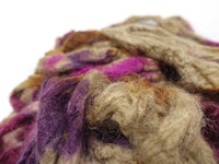 Peduncle Silk- Hand Dyed. Variegated. 100g