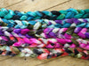 Fade Pack- Tweed Wool, 5 co-ordinating braids, Hand Dyed, 500g