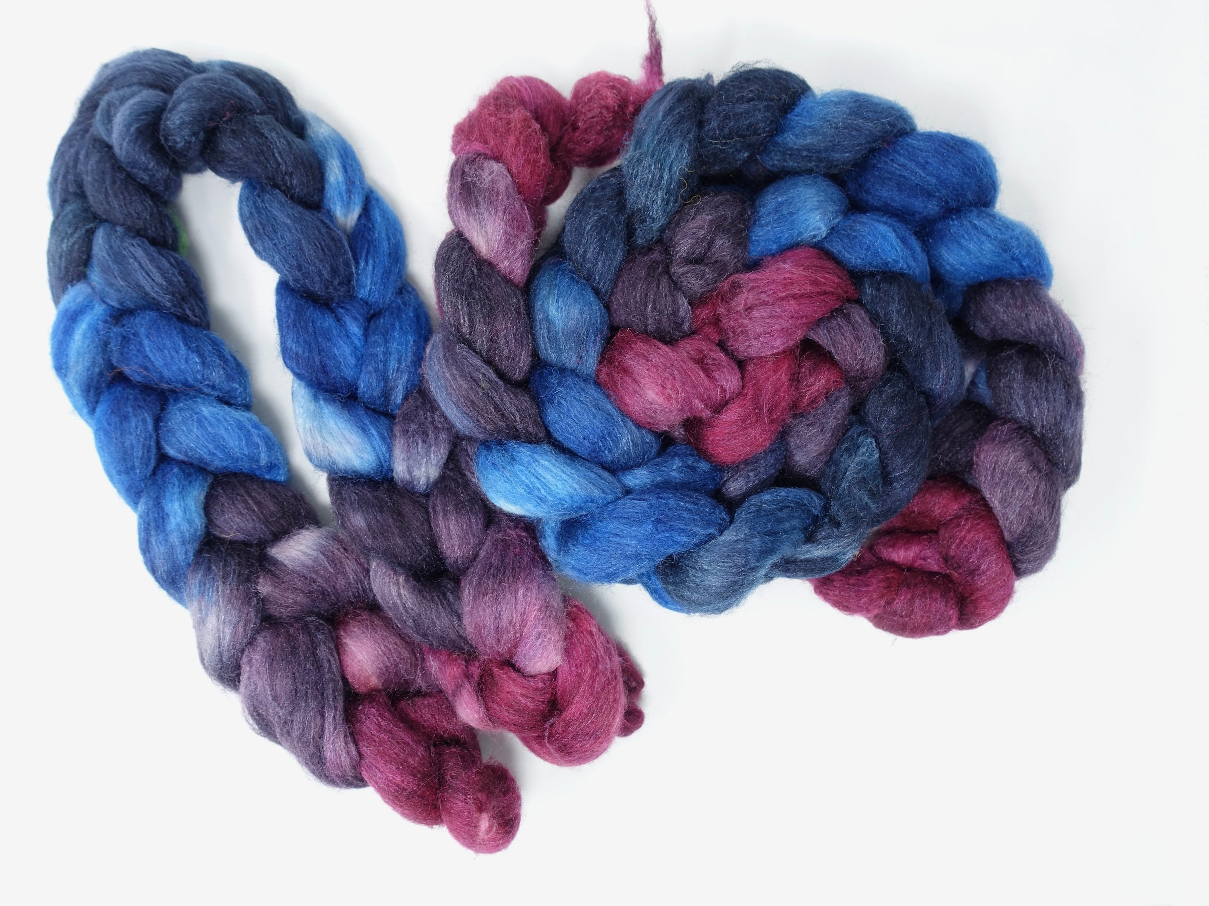 Sock Fibre, Superwash Cheviot, Silk & Bio-Nylon. Mirror Gradient 100g