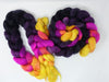 Sock Fibre, Superwash Cheviot, Silk & Bio-Nylon. Mirror Gradient 100g