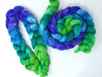 Sock Fibre, Superwash Cheviot, Silk & Bio-Nylon. Mirror Gradient 100g
