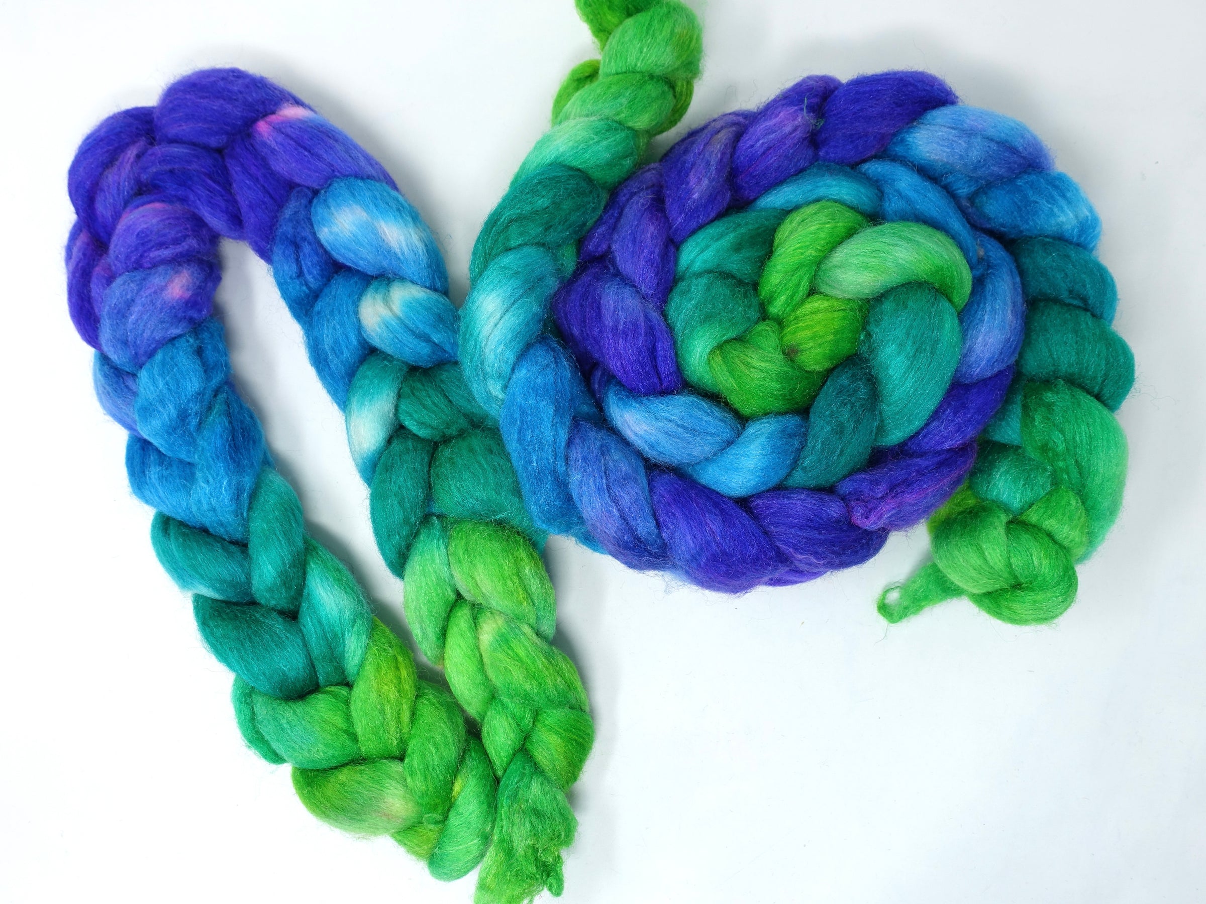 Sock Fibre, Superwash Cheviot, Silk & Bio-Nylon. Mirror Gradient 100g