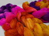 Sock Fibre, Superwash Cheviot, Silk & Bio-Nylon. Mirror Gradient 100g