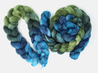 Sock Fibre, Superwash Cheviot, Silk & Bio-Nylon. Mirror Gradient 100g
