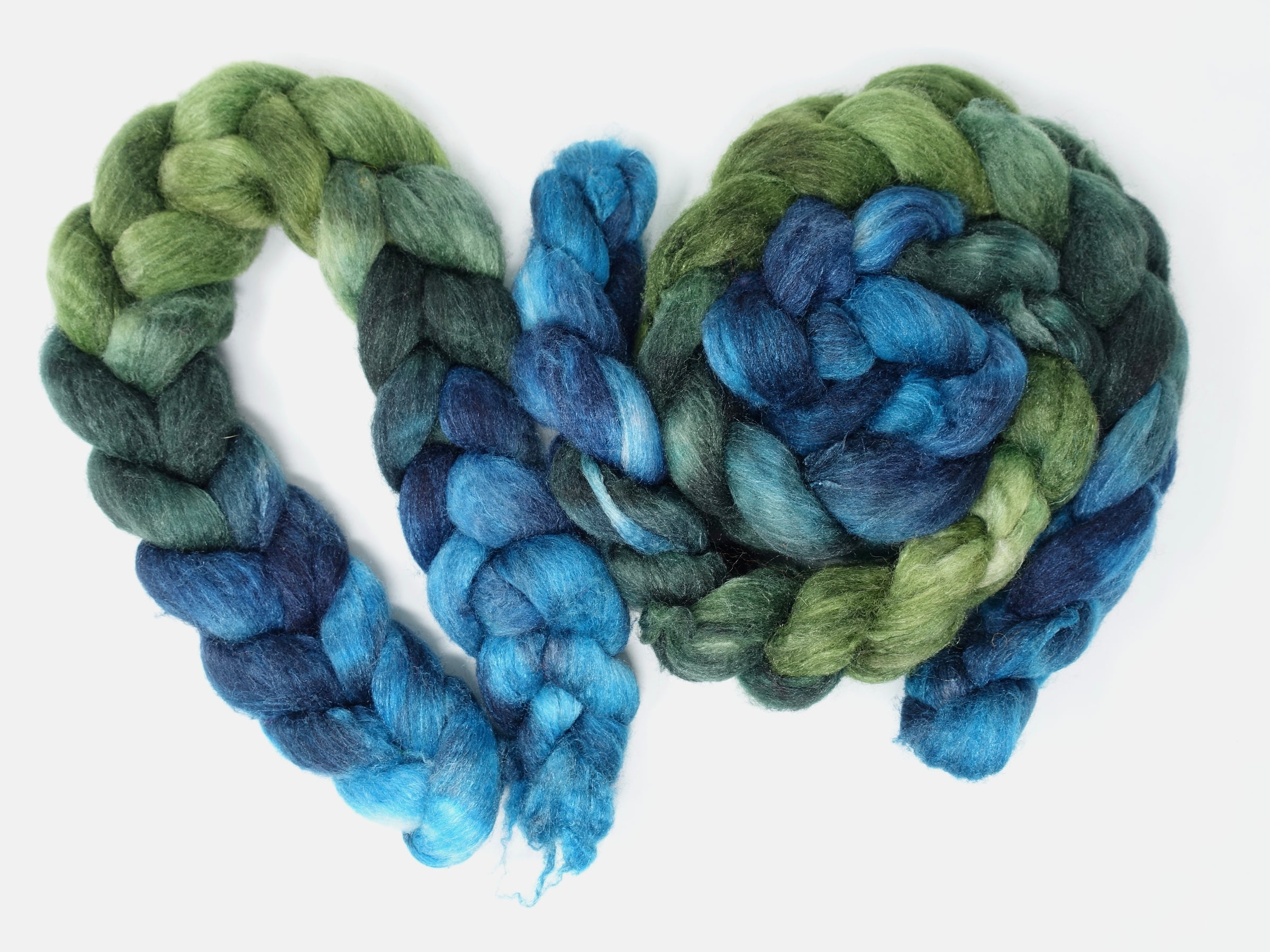 Sock Fibre, Superwash Cheviot, Silk & Bio-Nylon. Mirror Gradient 100g