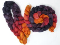 Sock Fibre, Superwash Cheviot, Silk & Bio-Nylon. Mirror Gradient 100g