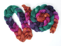 Sock Fibre, Superwash Cheviot, Silk & Bio-Nylon. Mirror Gradient 100g