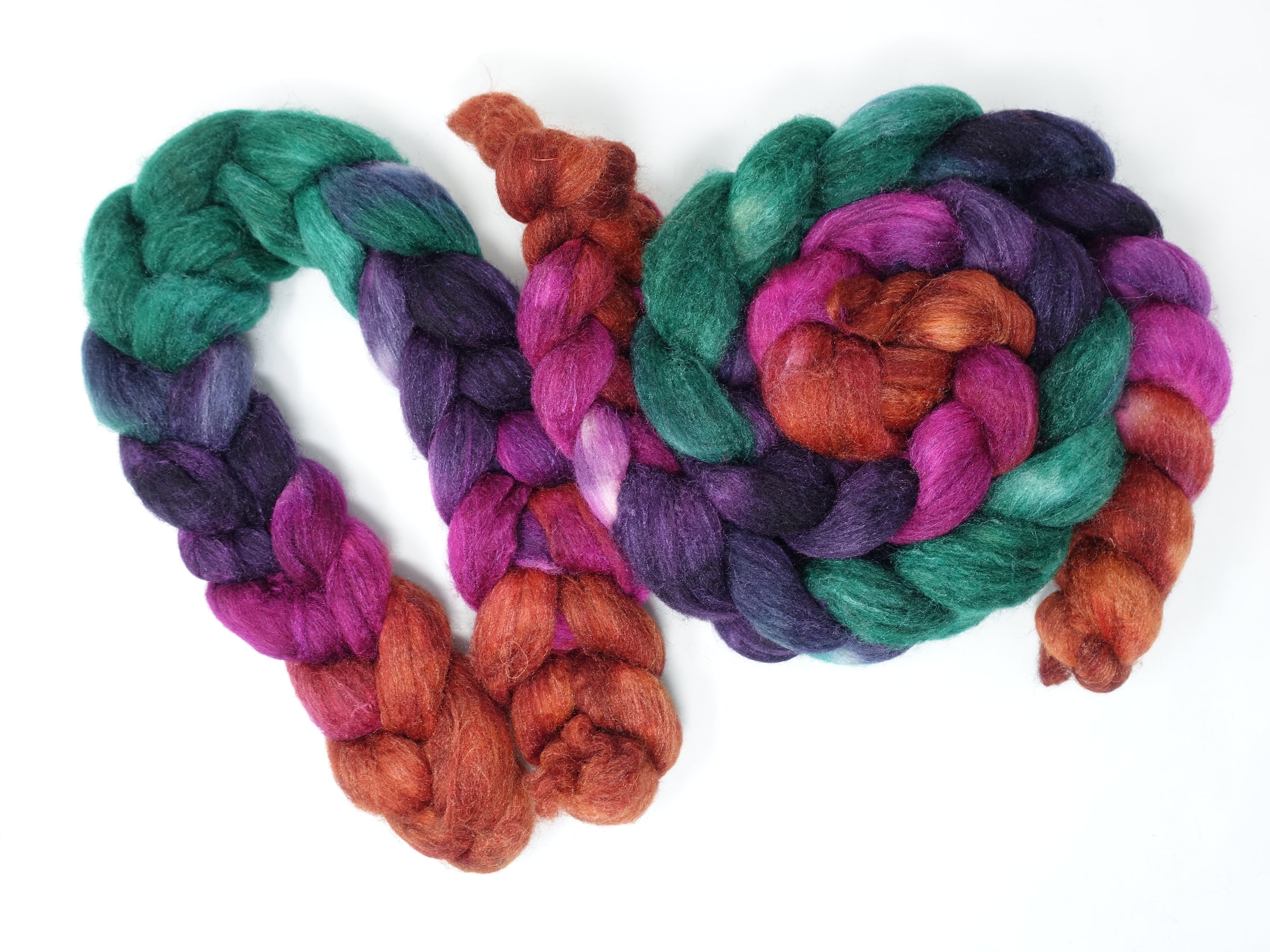 Sock Fibre, Superwash Cheviot, Silk & Bio-Nylon. Mirror Gradient 100g