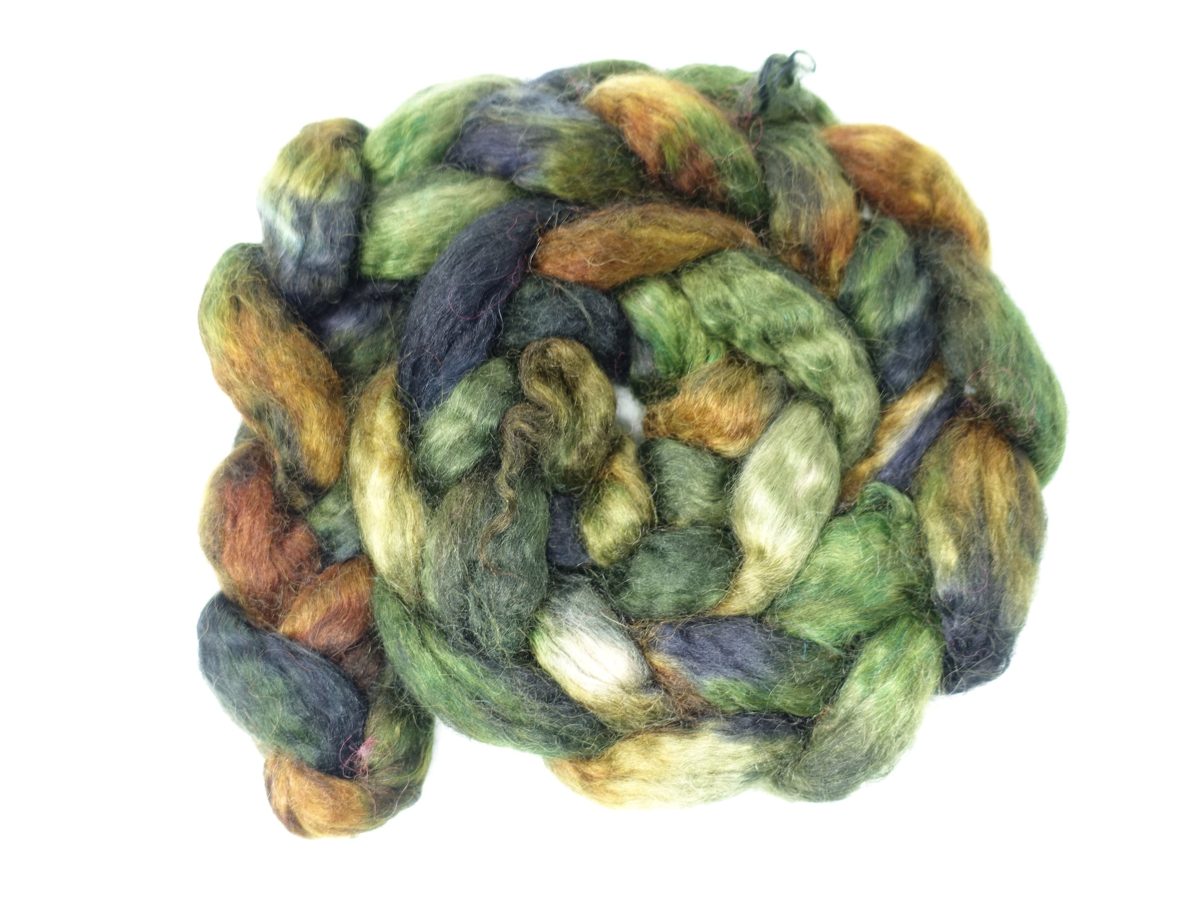 Kid Mohair & Peduncle Silk, Hand Dyed Variegated 100g
