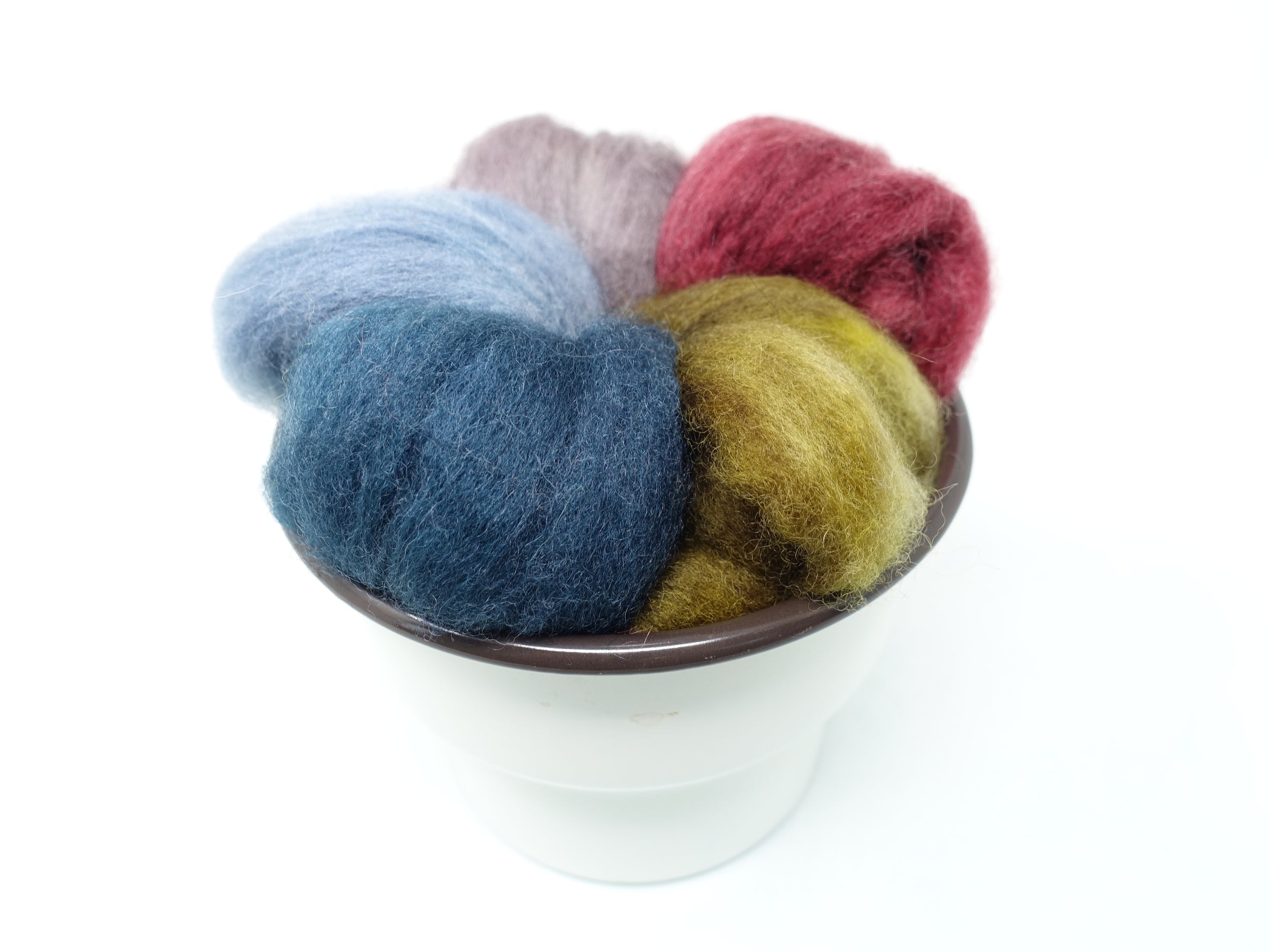 Seasonal Changes Collection- November 2025 Floating Leaves - 100g Cambrian (Welsh x BFL) Wool