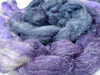 Romney, Silk & Linen. Hand Dyed Gradient - 100g