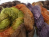 Romney, Silk & Linen. Hand Dyed Gradient - 100g