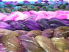 Dyers Half-Dozen- Tweed Wool, 6 co-ordinating mini braids, Hand Dyed Wool, 360g