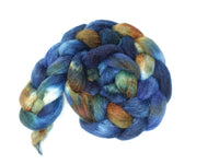 Sock Fibre, Superwash Cheviot, Silk & Bio-Nylon. Variegated 100g