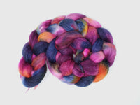 Sock Fibre, Superwash Cheviot, Silk & Bio-Nylon. Variegated 100g
