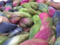 Sock Fibre, Superwash Cheviot, Silk & Bio-Nylon. Variegated 100g