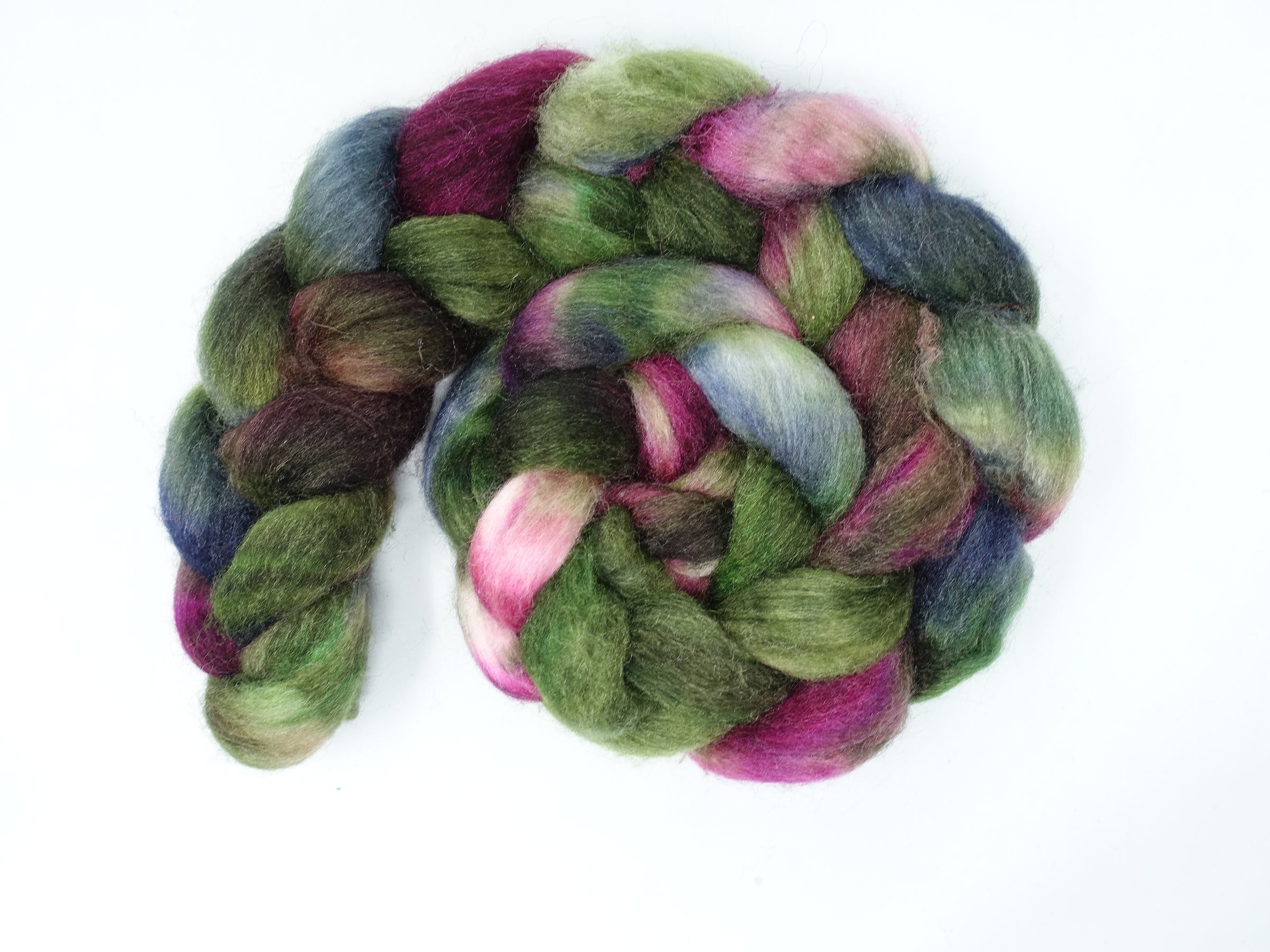 Sock Fibre, Superwash Cheviot, Silk & Bio-Nylon. Variegated 100g