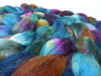 Sock Fibre, Superwash Cheviot, Silk & Bio-Nylon. Variegated 100g