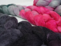 Cambrian Wool, Hand Dyed Gradient. Welsh x BFL Wool, 100g
