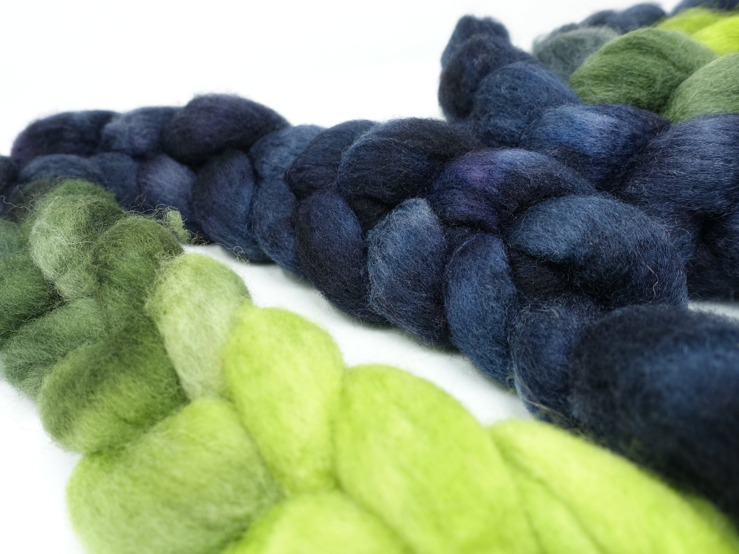 Cambrian Wool, Hand Dyed Gradient. Welsh x BFL Wool, 100g