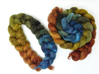 Cambrian Wool, Hand Dyed Gradient. Welsh x BFL Wool, 100g