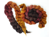 Cambrian Wool, Hand Dyed Gradient. Welsh x BFL Wool, 100g