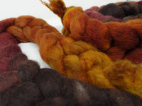 Cambrian Wool, Hand Dyed Gradient. Welsh x BFL Wool, 100g